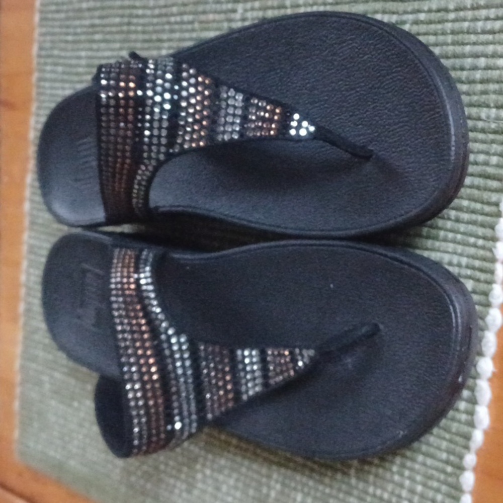 Fitflop Rhinestone Thong Sandal Women 8